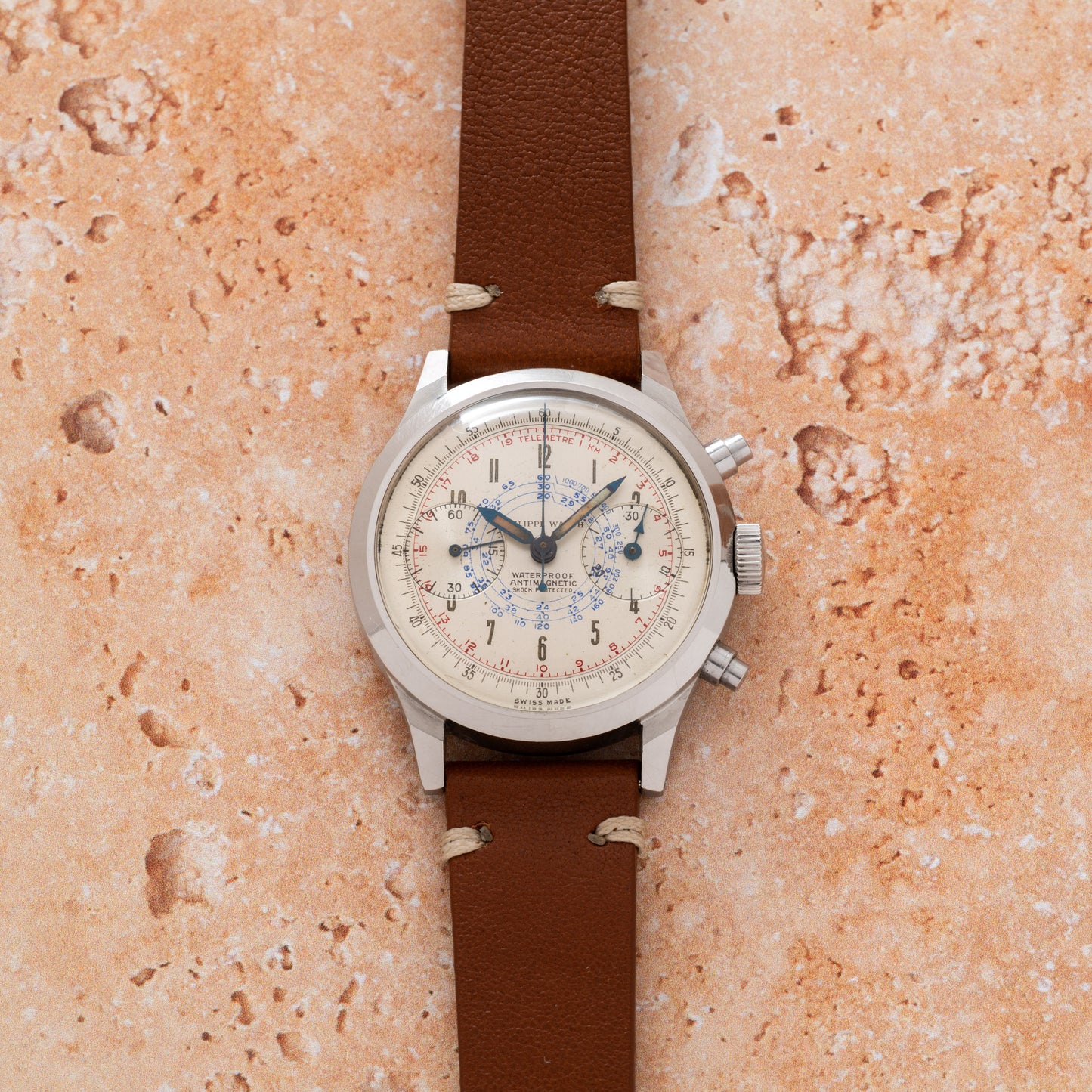 Philippe Watch Anti-Magnetic Chronograph 'Spillman'