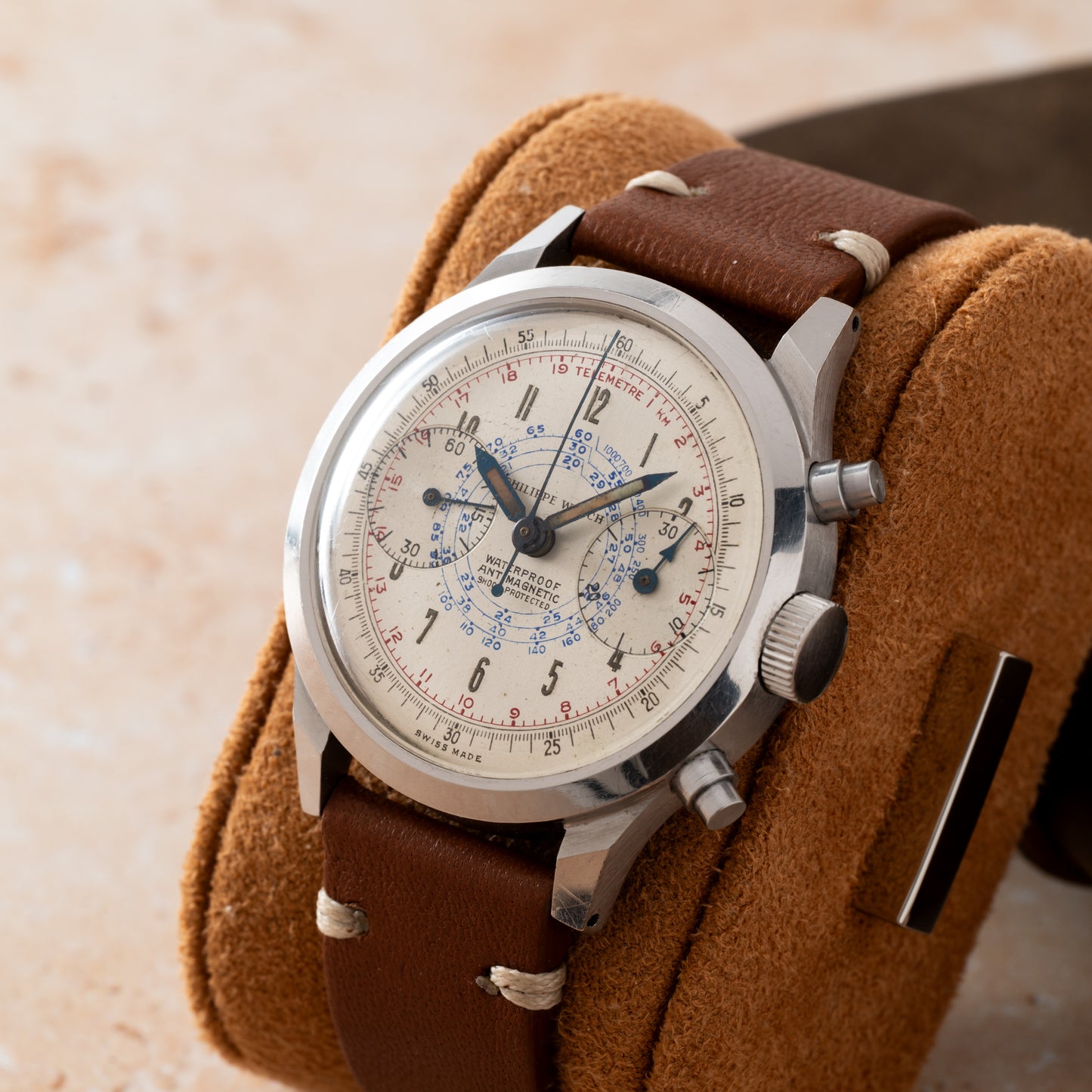 Philippe Watch Anti-Magnetic Chronograph 'Spillman'