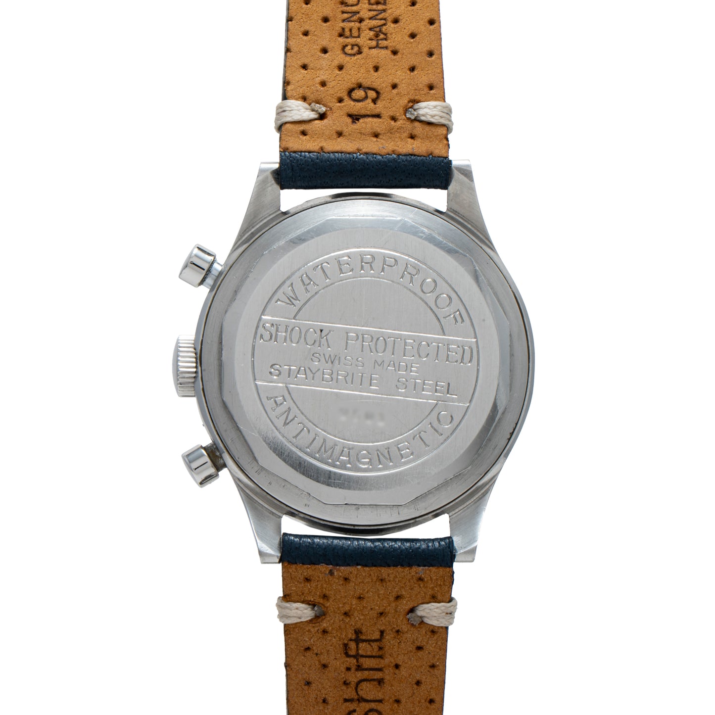 Philippe Watch Anti-Magnetic 'Art Deco' Chronograph