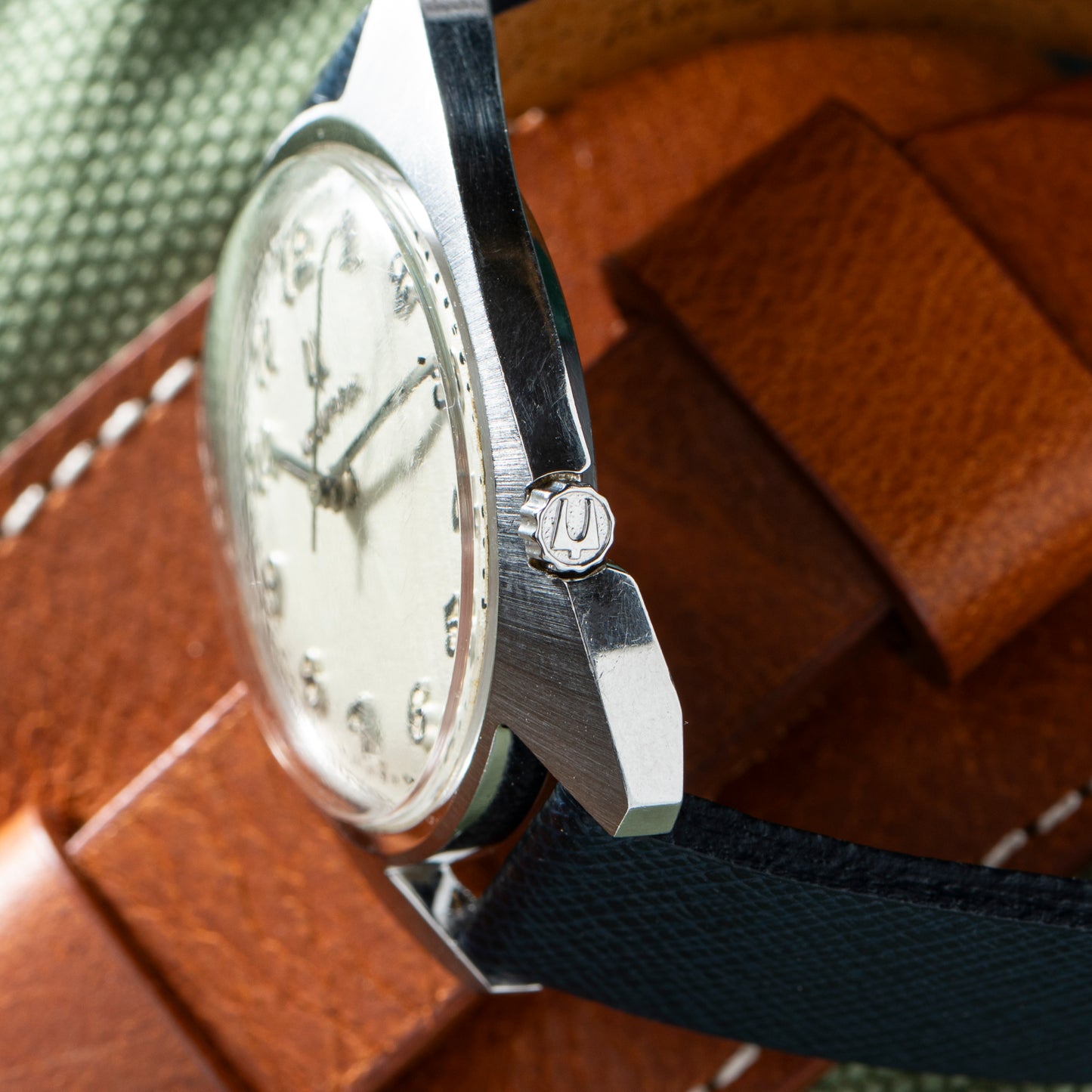 Bulova Accutron 'Breguet' Stainless Steel Dress Watch