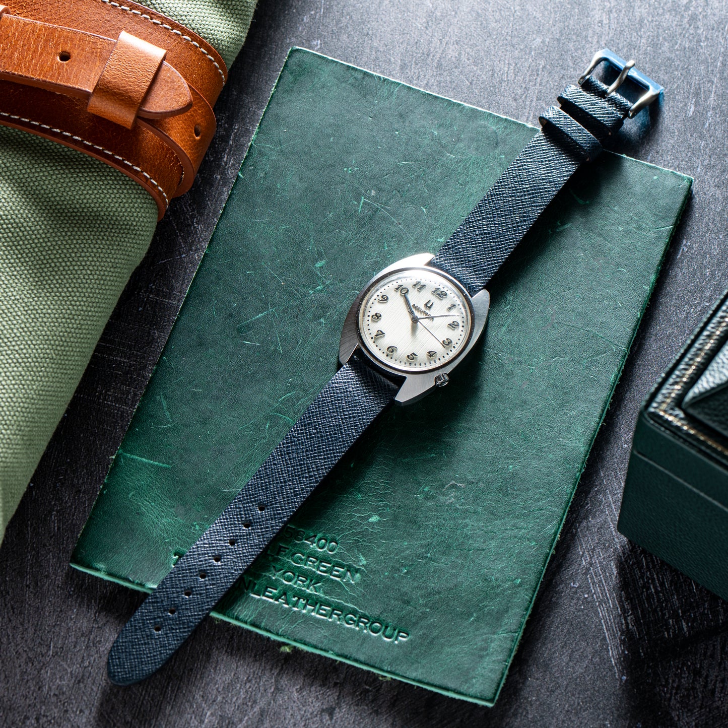 Bulova Accutron 'Breguet' Stainless Steel Dress Watch