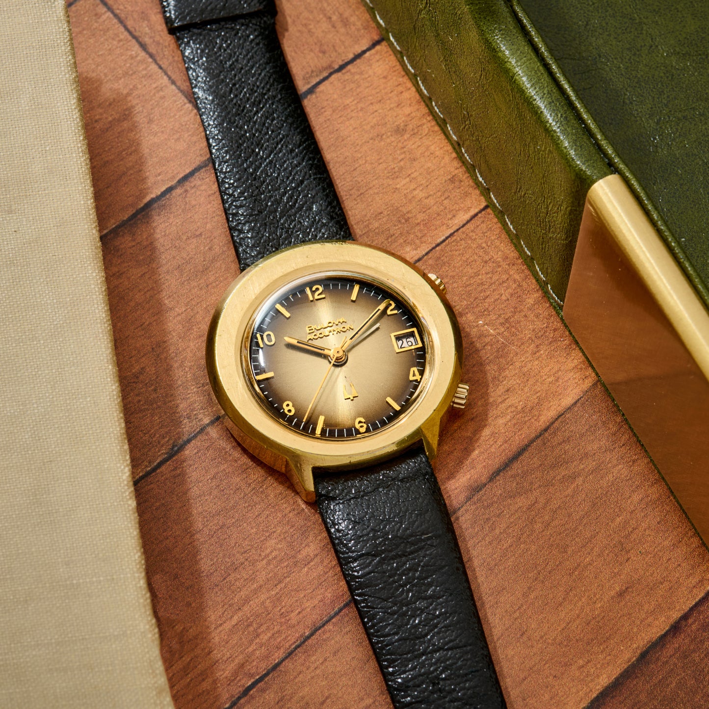 Bulova Accutron GMT 'Flyer' Asymmetrical