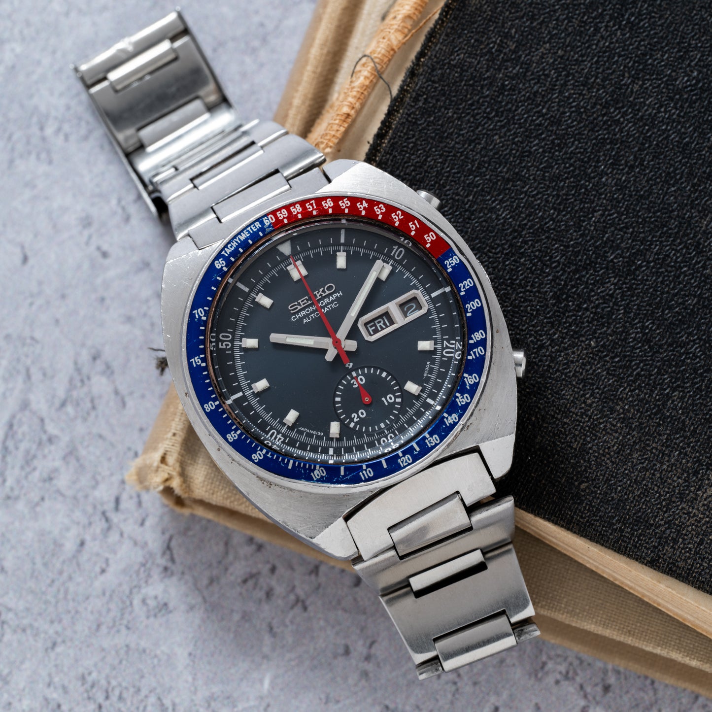 Seiko 6139 'Blue Pogue' Chronograph