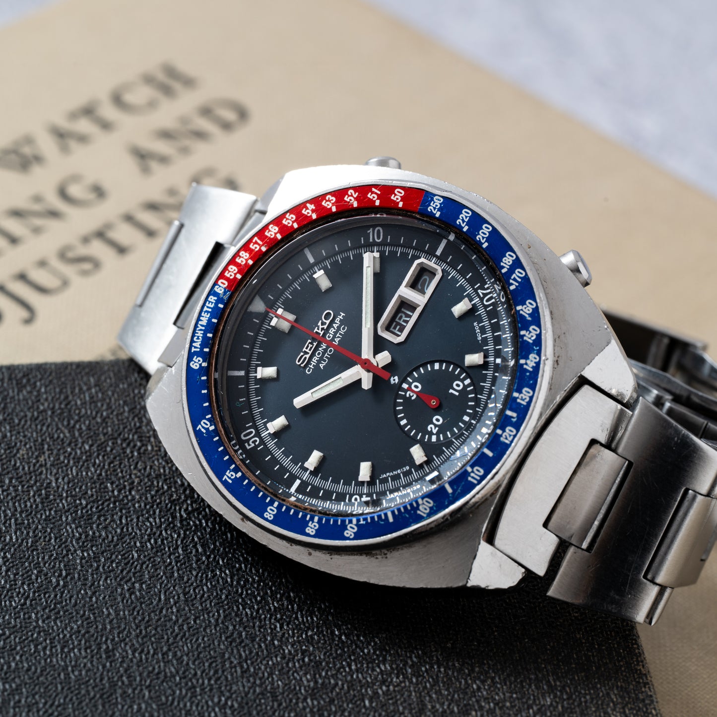 Seiko 6139 'Blue Pogue' Chronograph