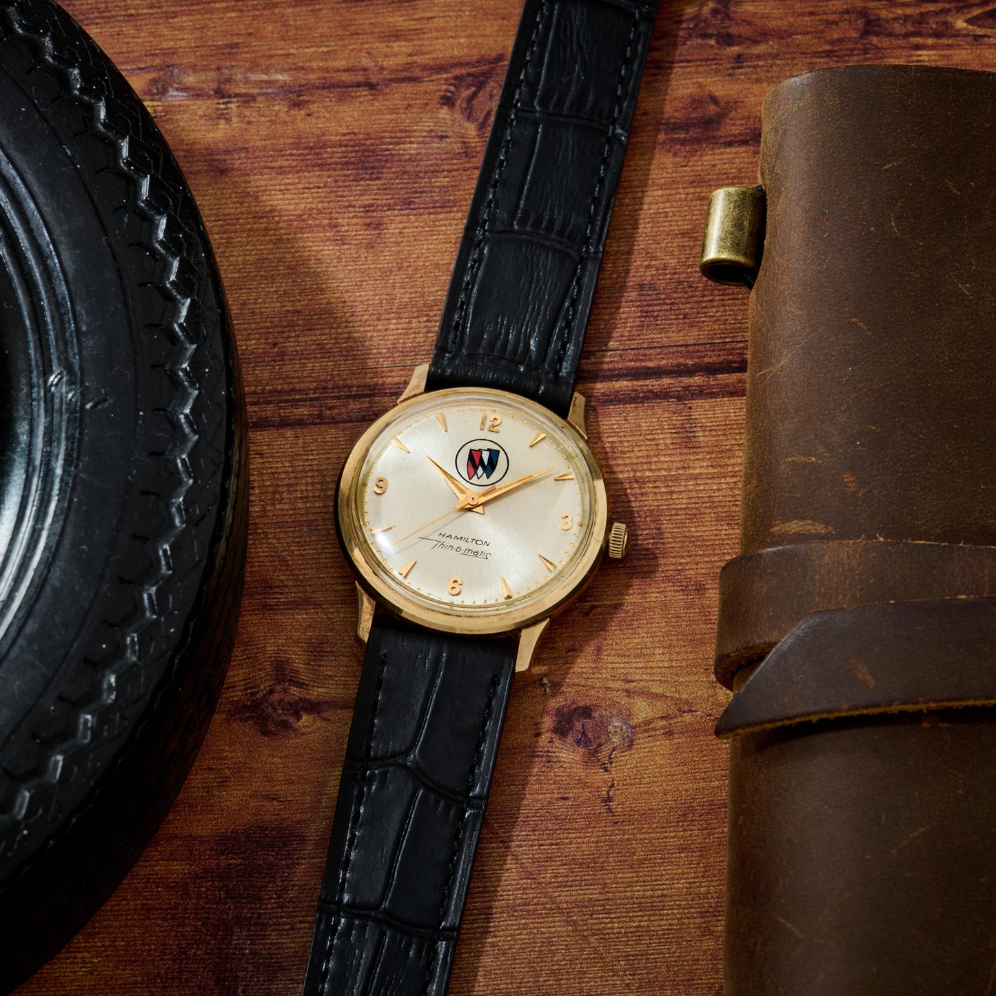 Hamilton Buick Motor Division Service Award Watch