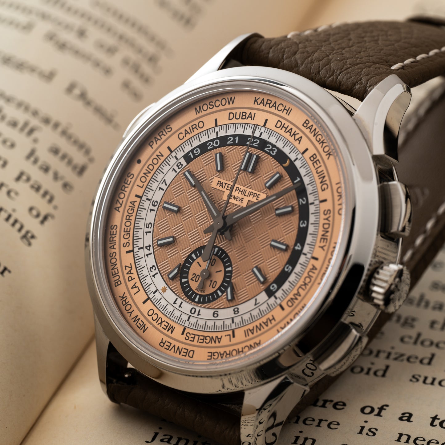 Patek Philippe World Time Flyback Chronograph