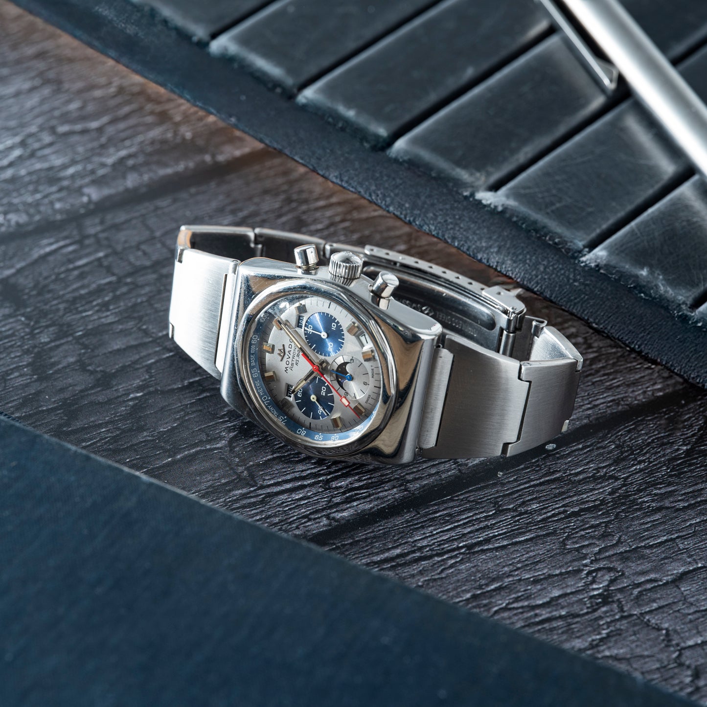 Movado Astronic HS 360 Triple Calendar Chronograph