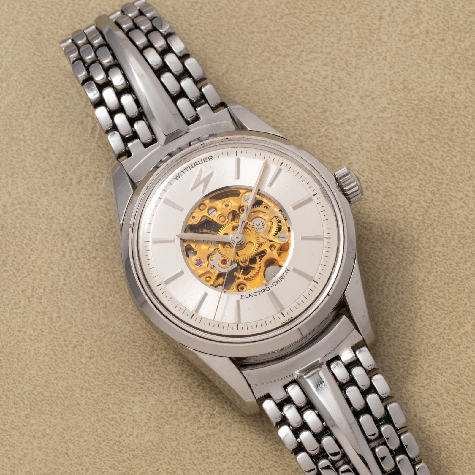 Wittnauer Electro-Chron Openworked