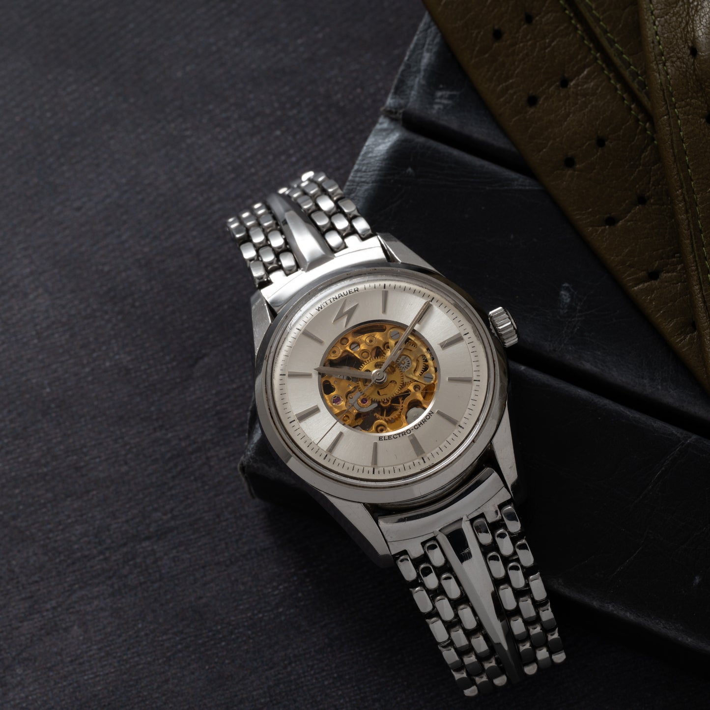 Wittnauer Electro-Chron Openworked