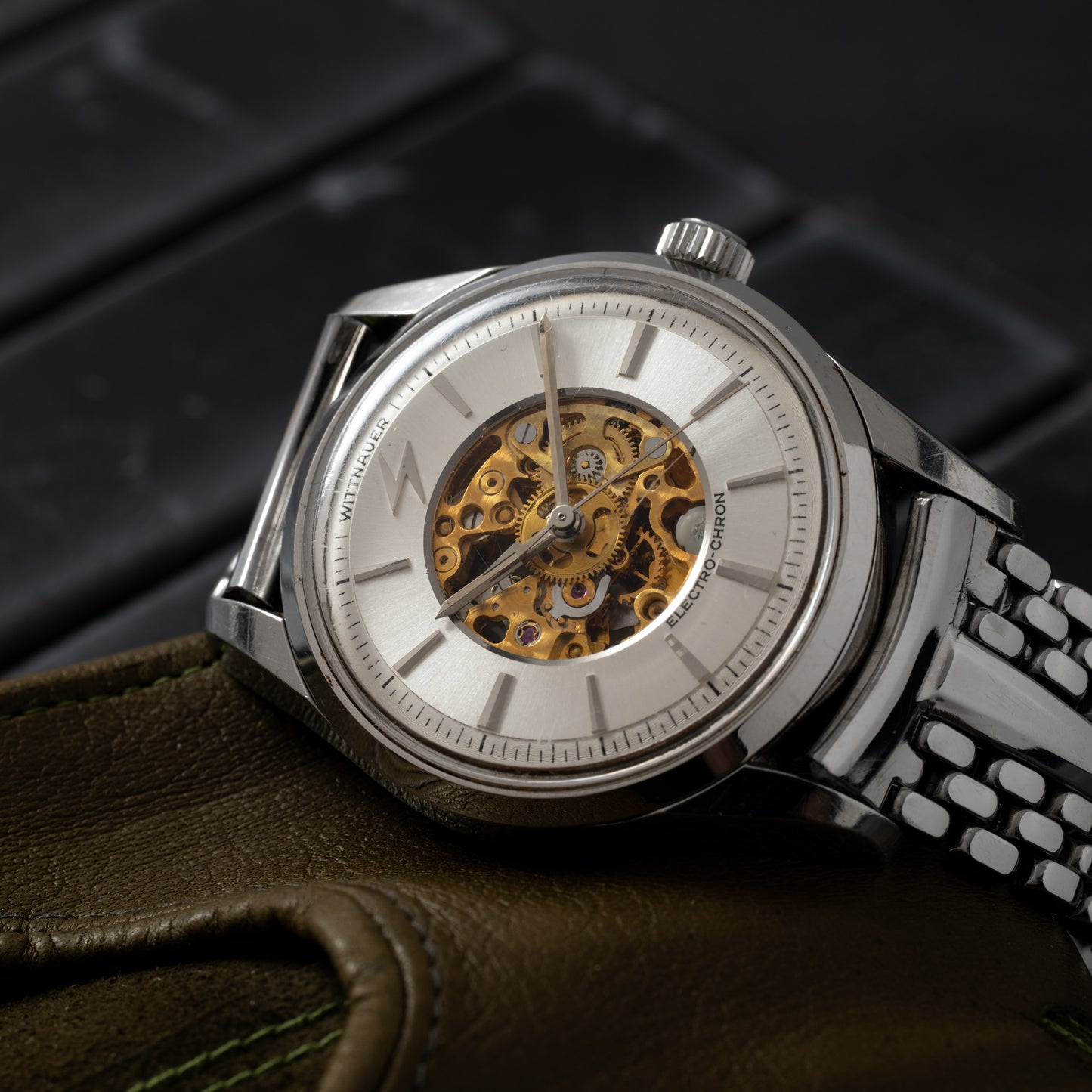 Wittnauer Electro-Chron Openworked