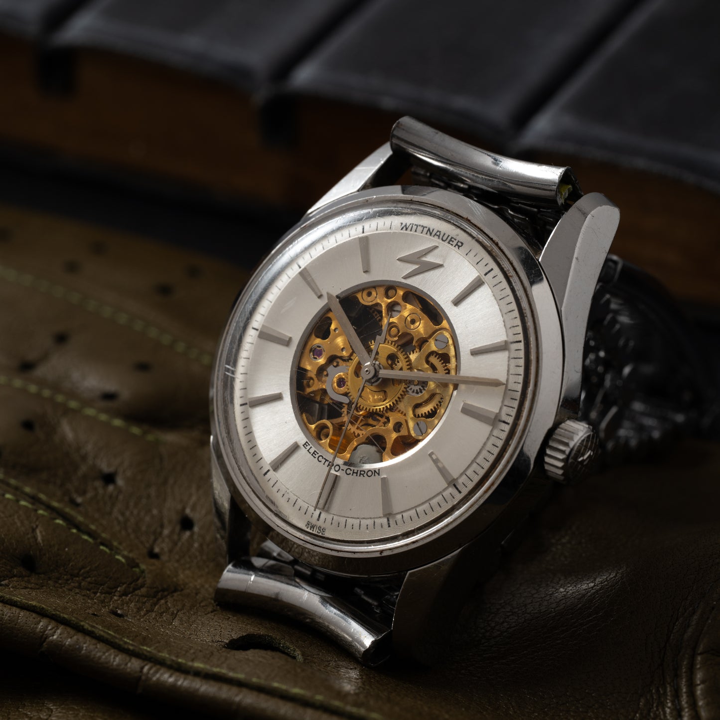 Wittnauer Electro-Chron Openworked