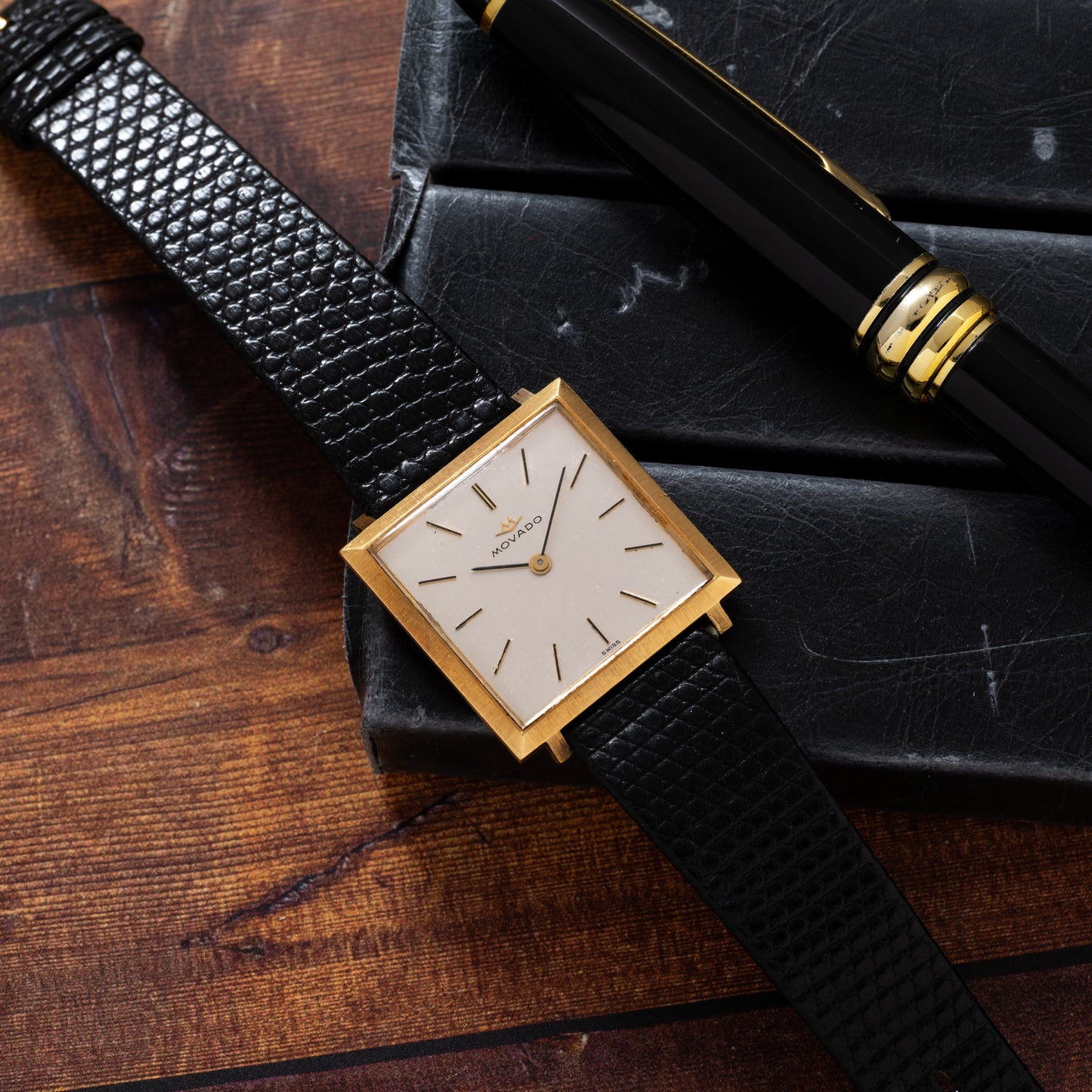 Movado Ultra-Thin 'Tank'