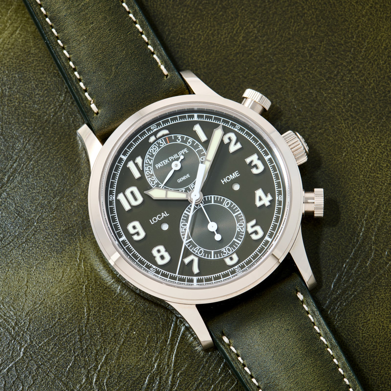 Patek Philippe Calatrava Pilot Travel Time Flyback Chronograph