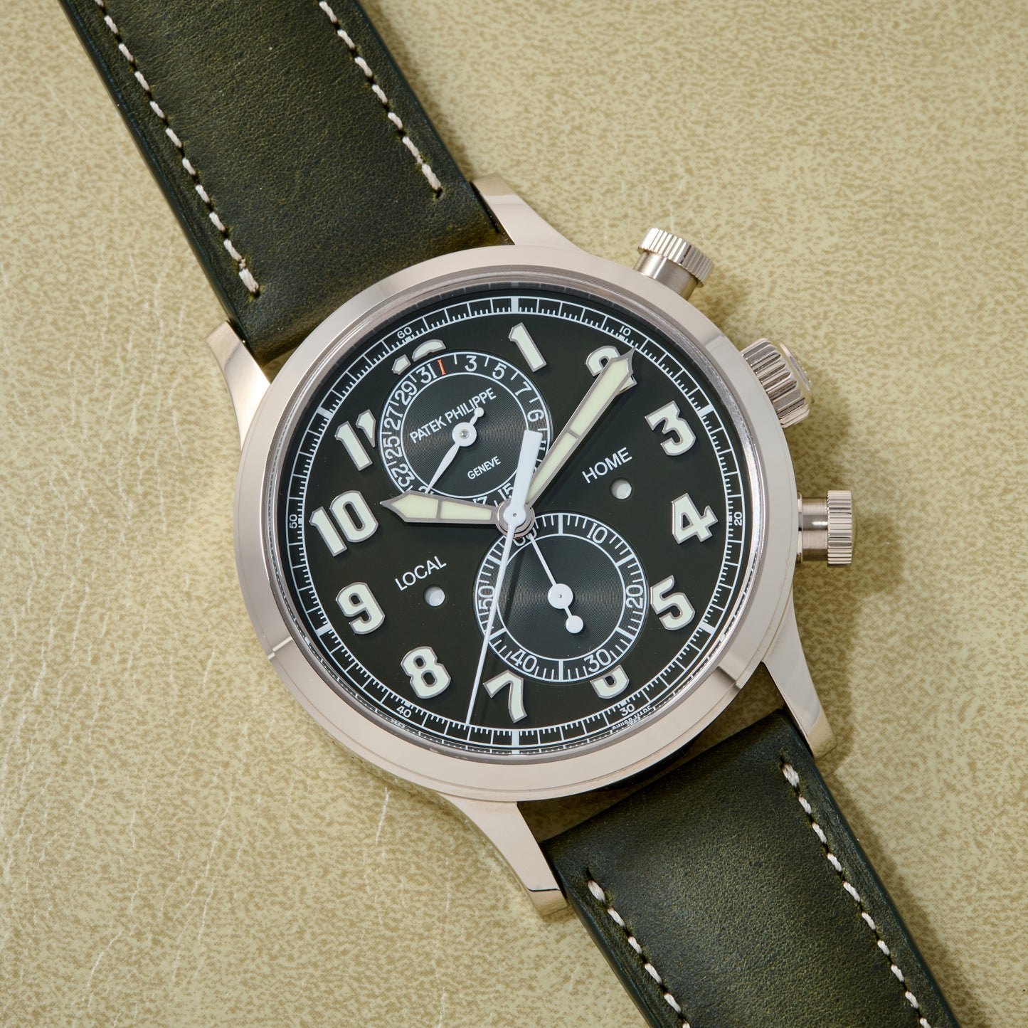 Patek Philippe Calatrava Pilot Travel Time Flyback Chronograph