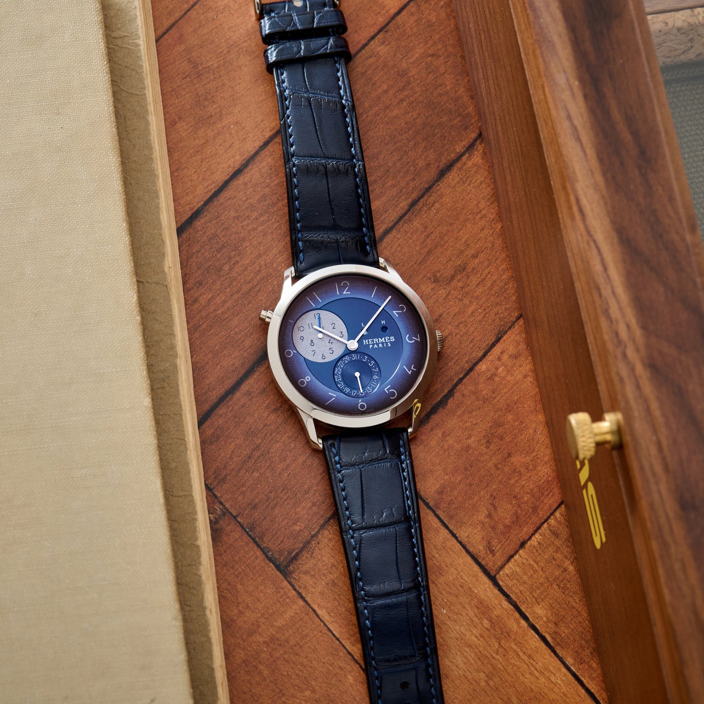 Hermès Slim D'Hermès GMT for HODINKEE