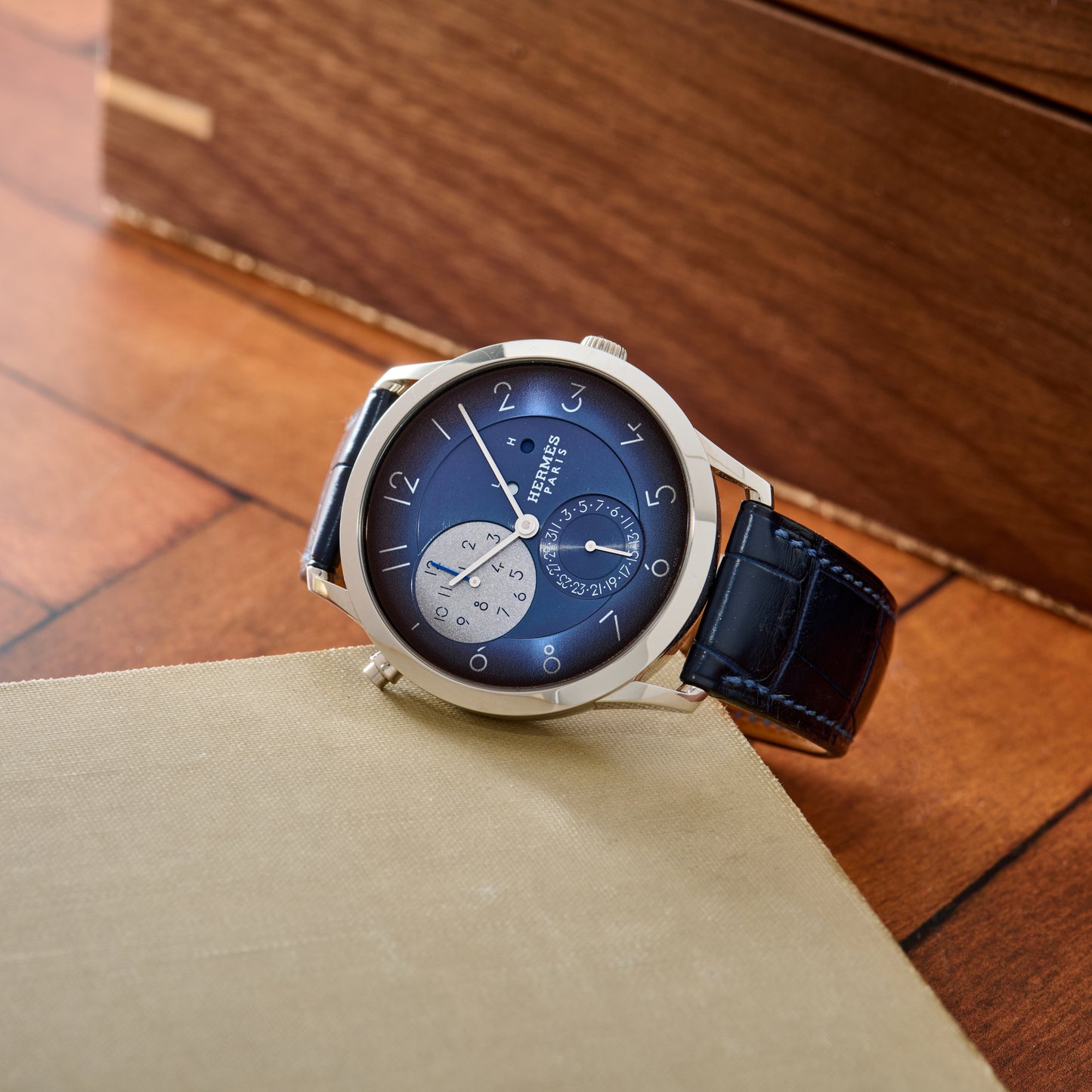 Hermès Slim D'Hermès GMT for HODINKEE