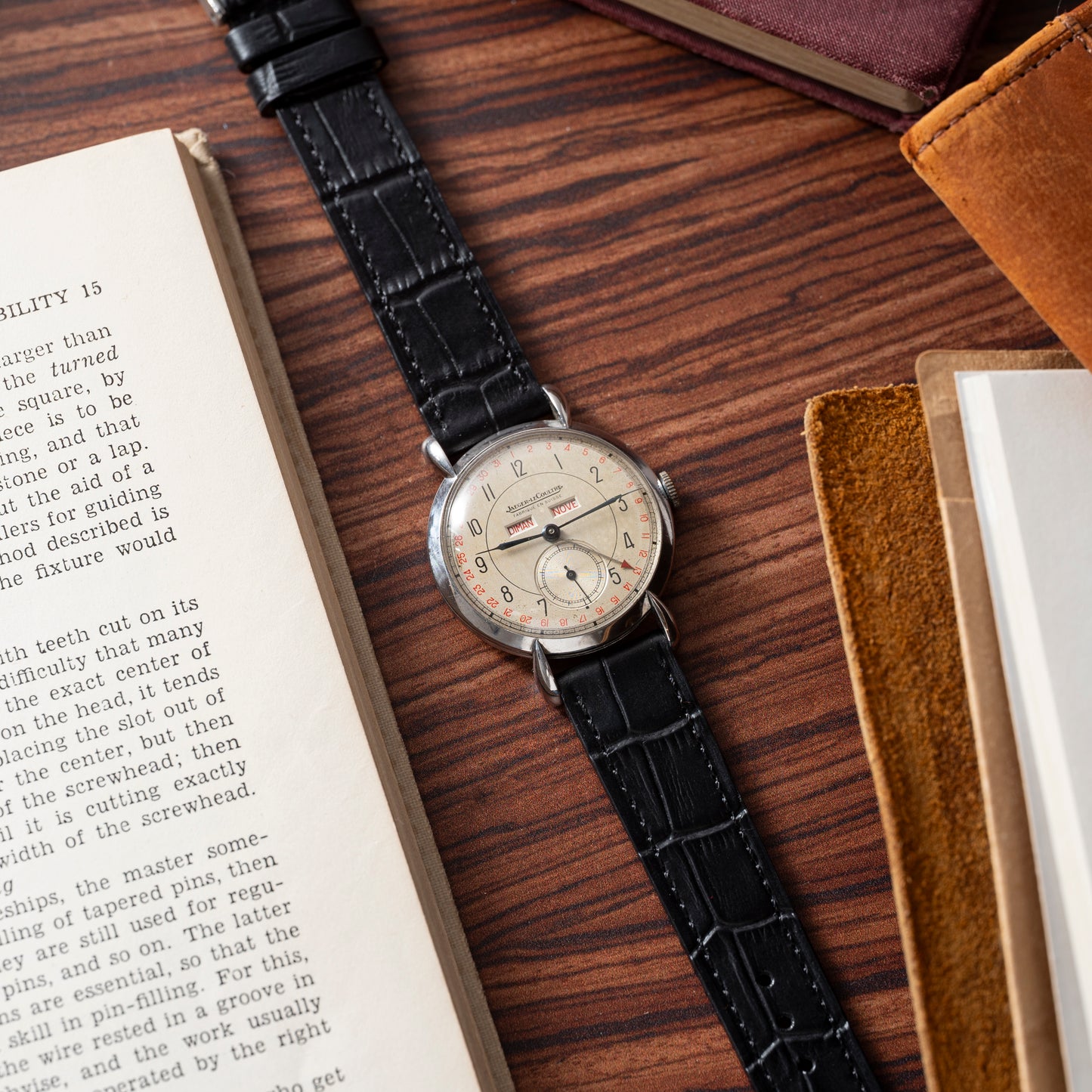 Jaeger-LeCoultre 'French' Triple Date