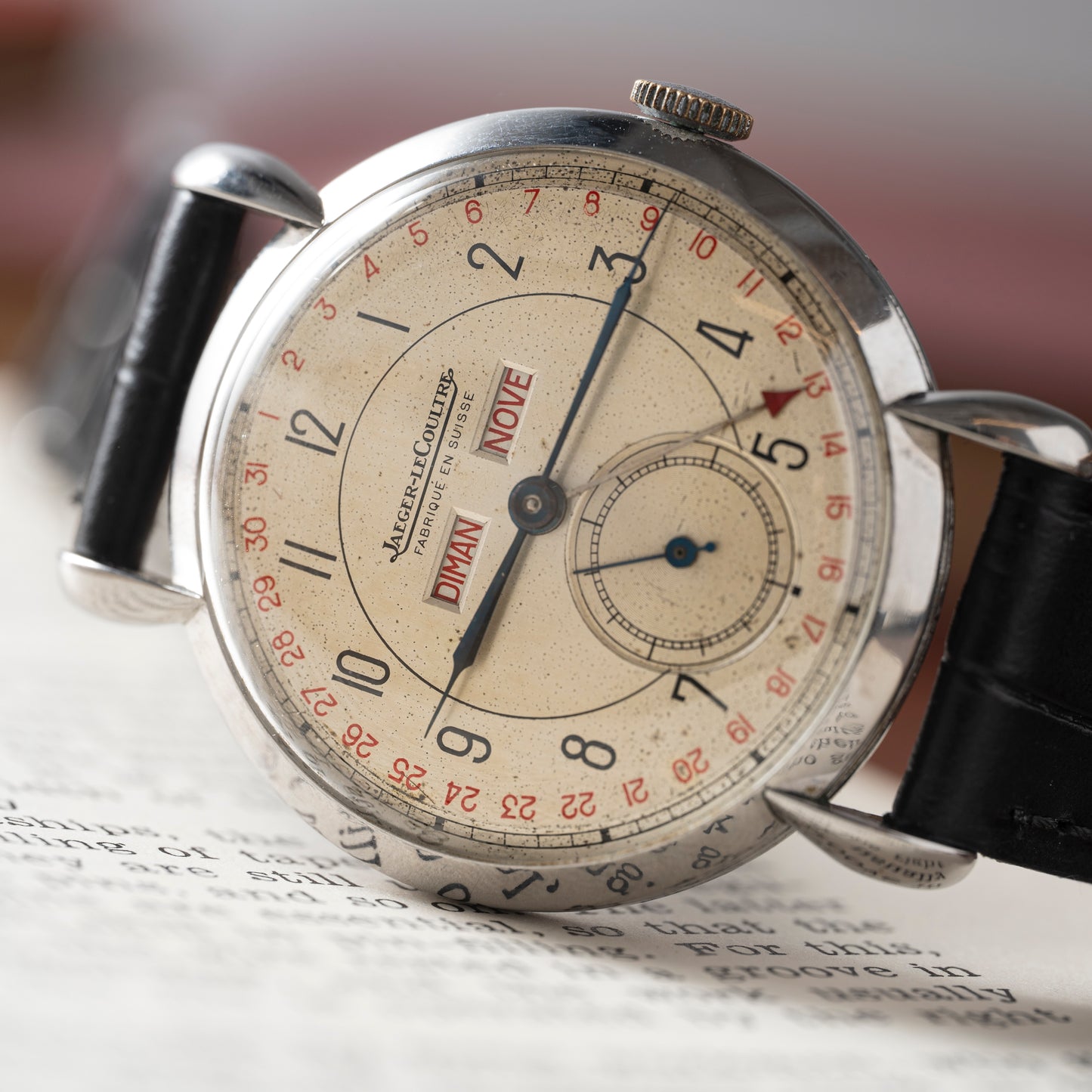 Jaeger-LeCoultre 'French' Triple Date