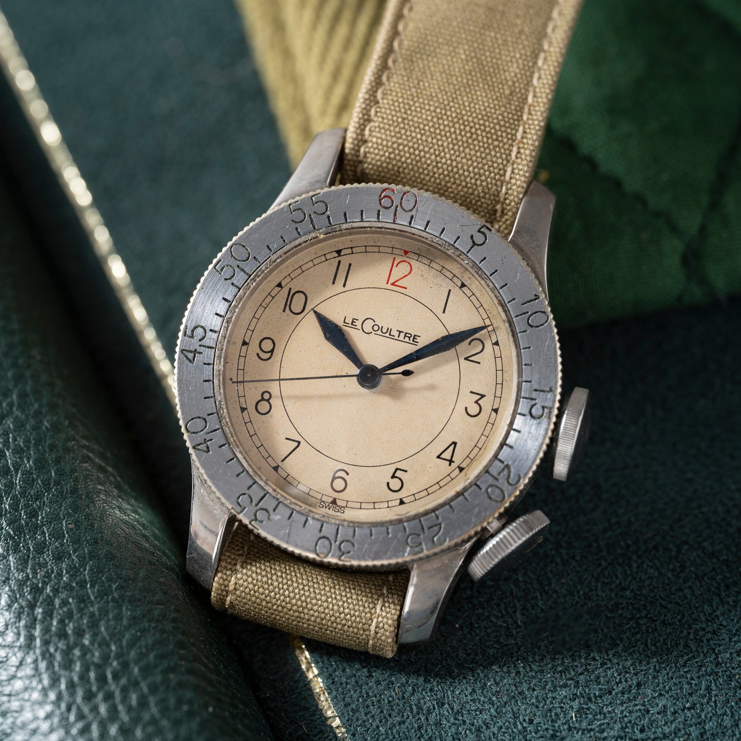 LeCoultre A11 Mark VII "Weems" U.S. Army Air Corps Pilots Watch