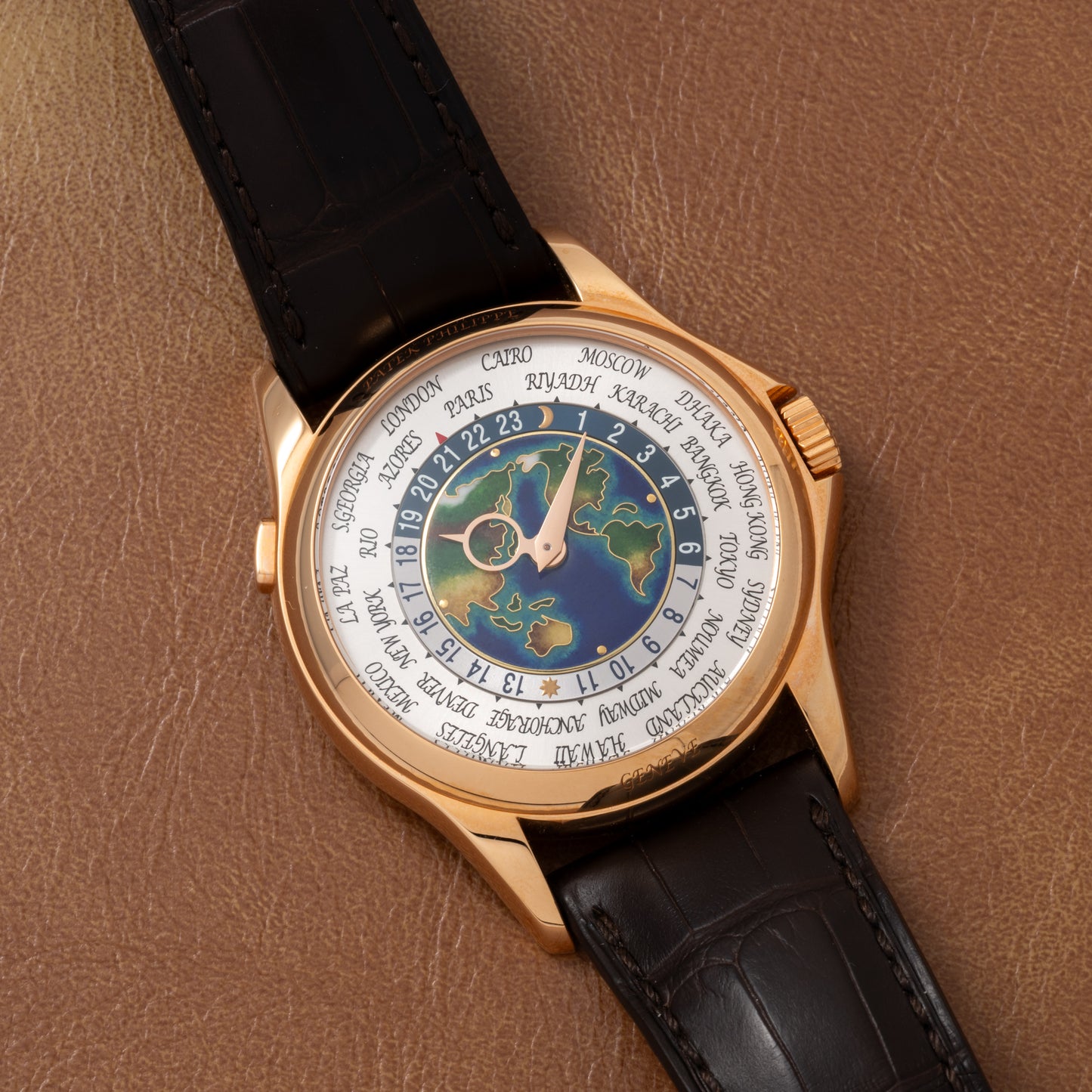 Patek Philippe World Time Cloisonné