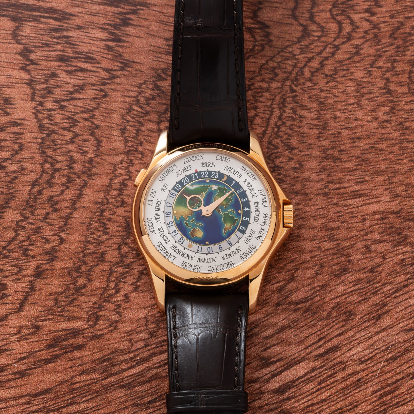 Patek Philippe World Time Cloisonné
