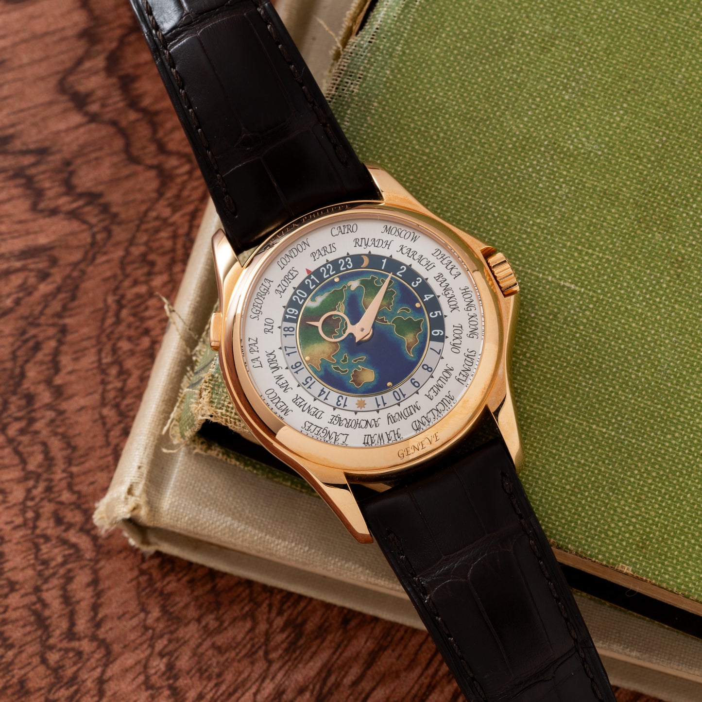 Patek Philippe World Time Cloisonné