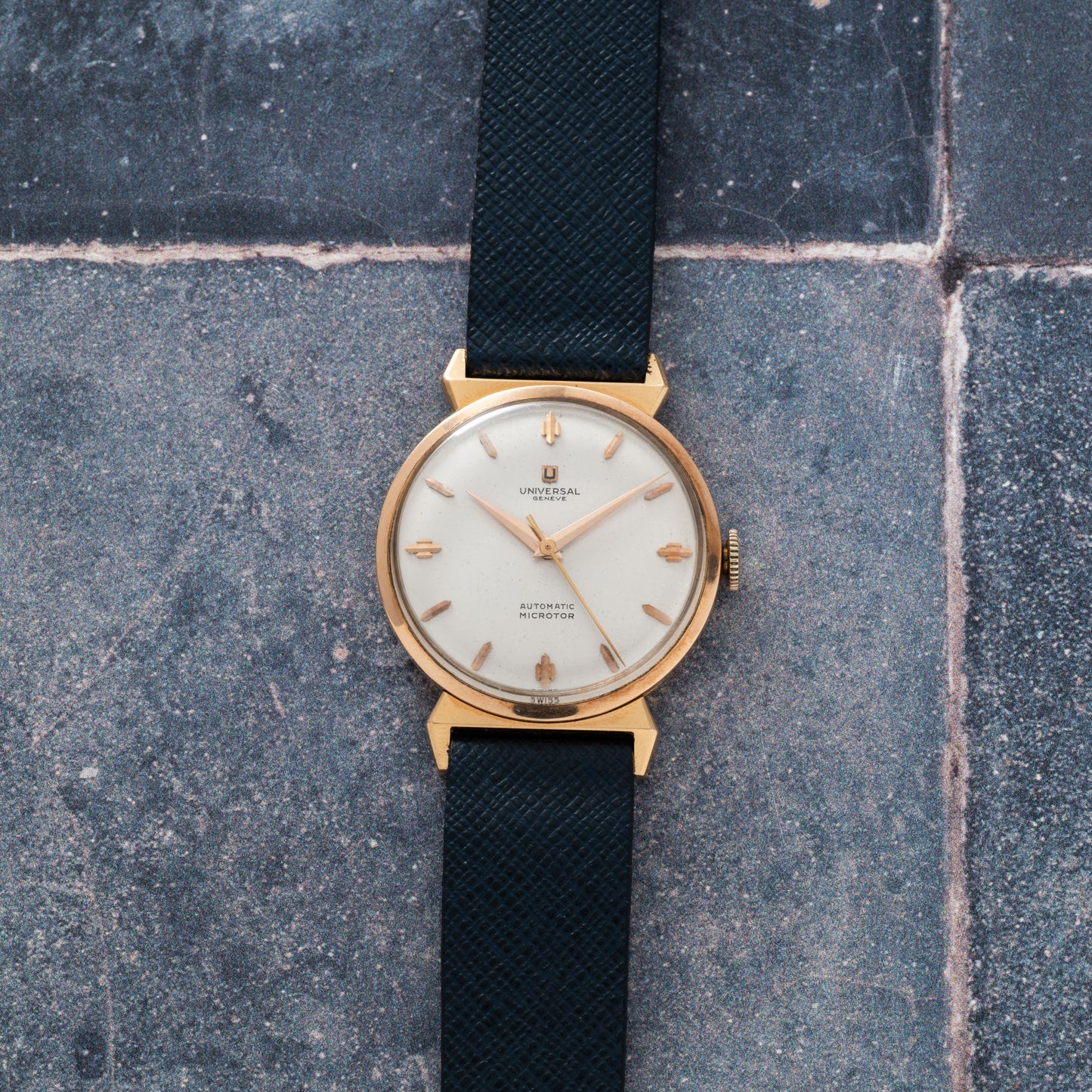 Universal Genève 'Fancy Lug' Calibre 215 Dress Watch