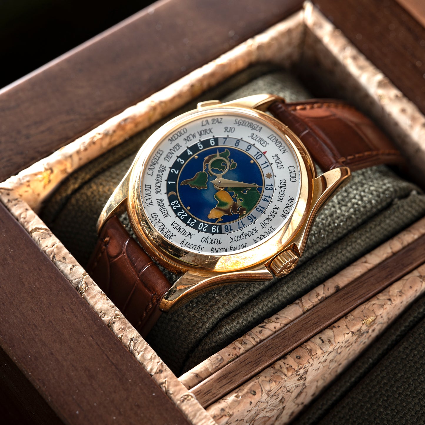 Patek Philippe World Time Cloisonné