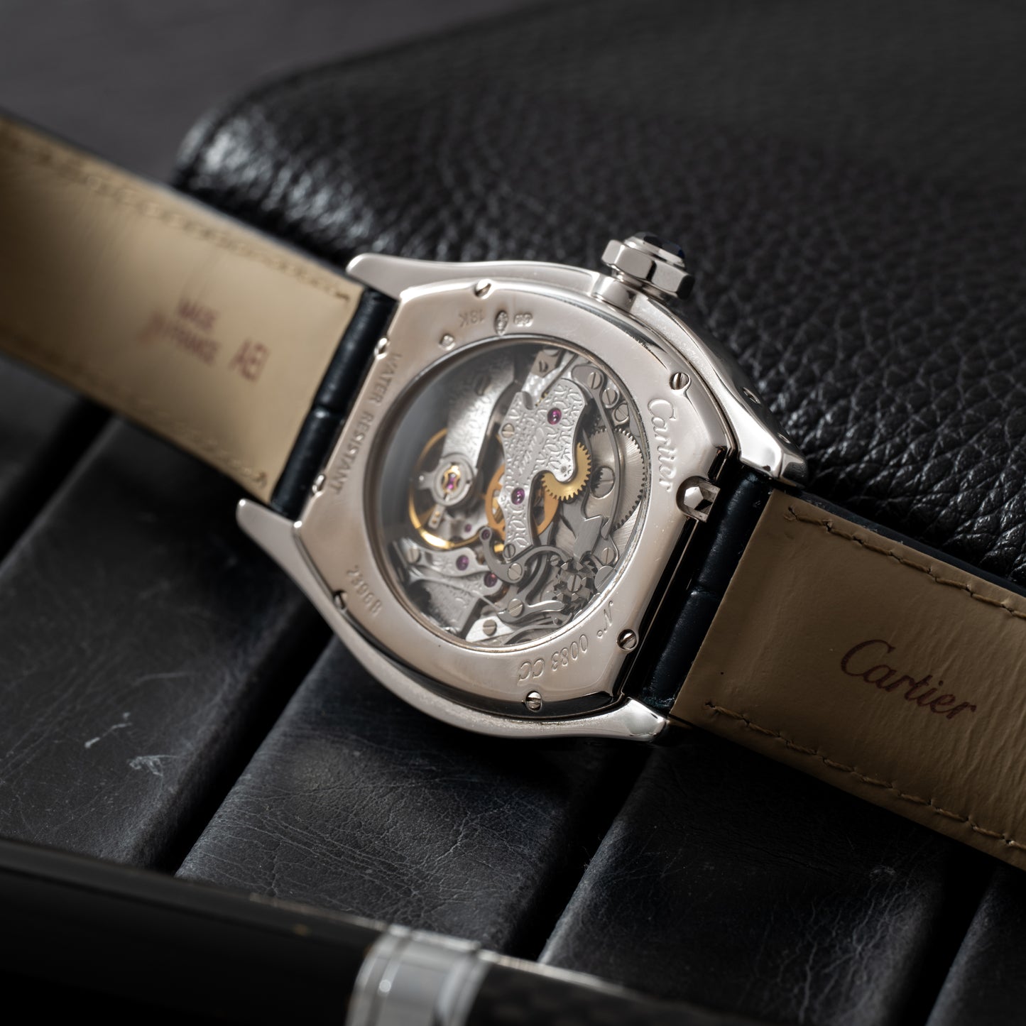 Cartier Tortue Monopoussoir Chronograph CPCP