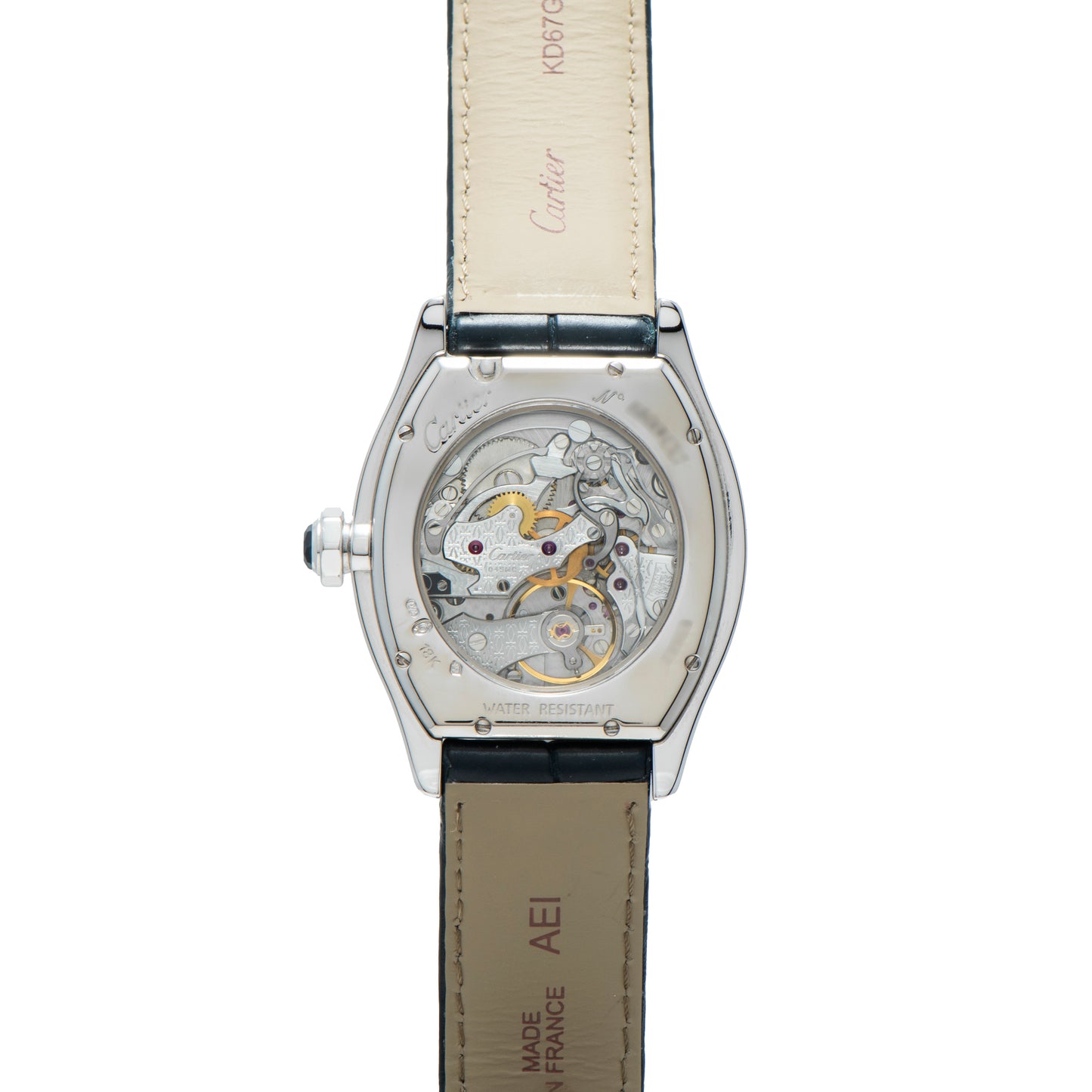 Cartier Tortue Monopoussoir Chronograph CPCP