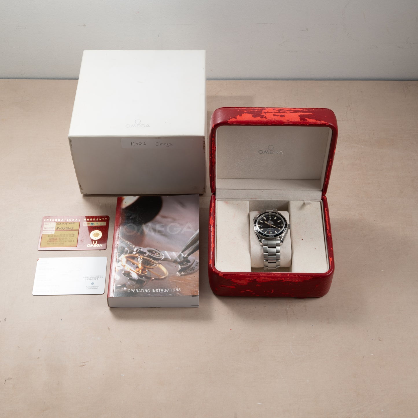 Omega Seamaster Planet Ocean 600M 'Quantum of Solace'