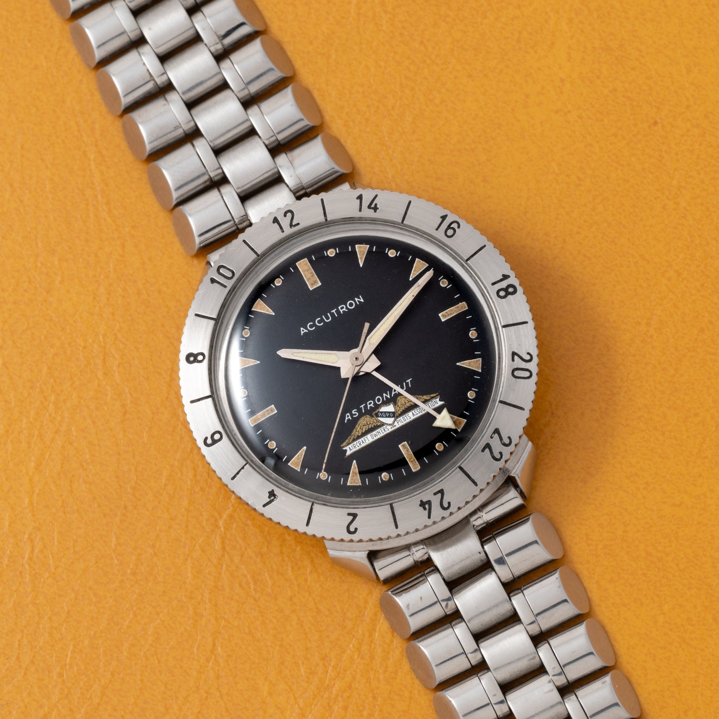 Bulova Accutron Astronaut 'Aircraft Owners and Pilot Association'