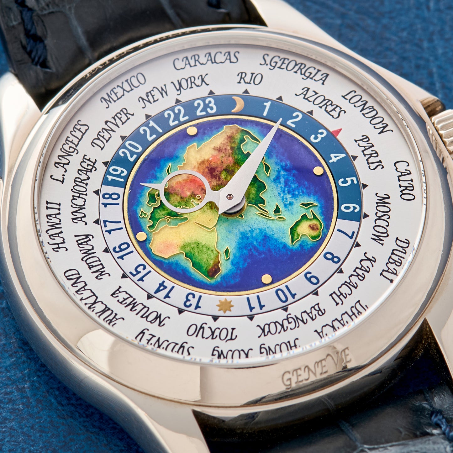 Patek Philippe World Time Cloisonné