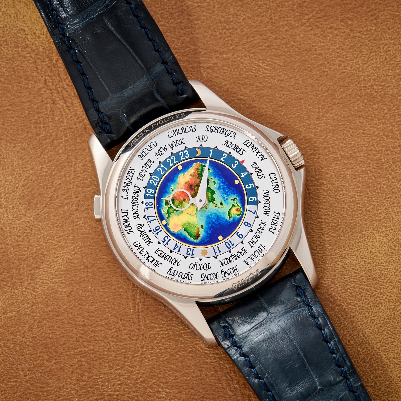 Patek Philippe World Time Cloisonné