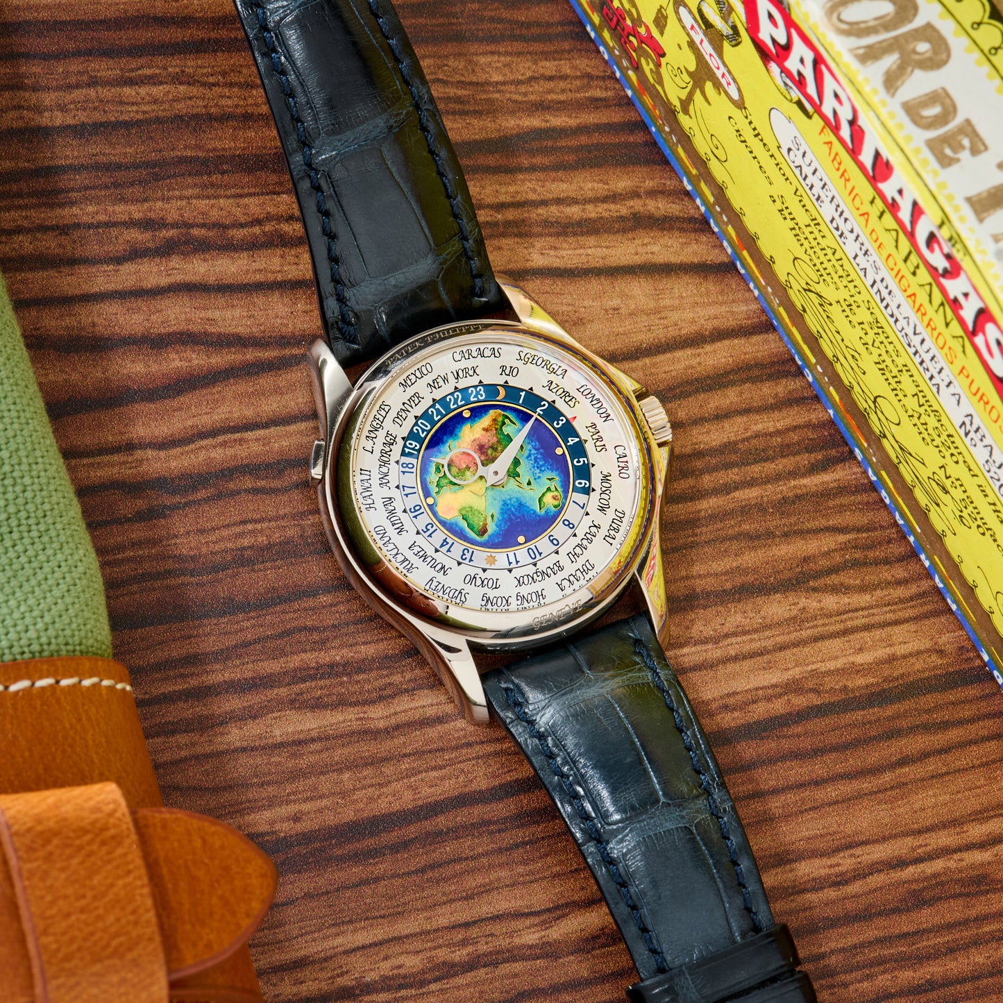 Patek Philippe World Time Cloisonné