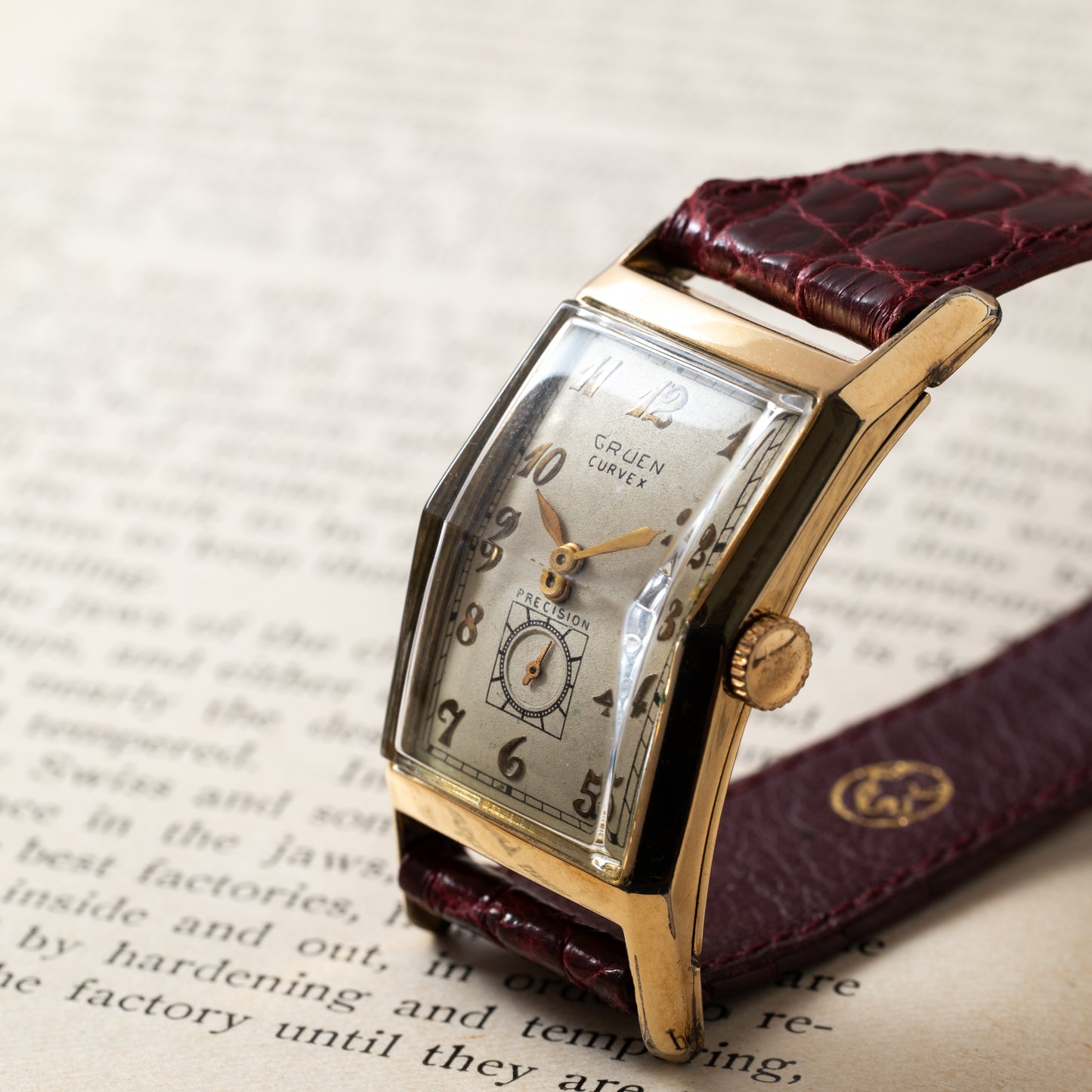 Gruen Curvex Precision 'Breguet Numerals'