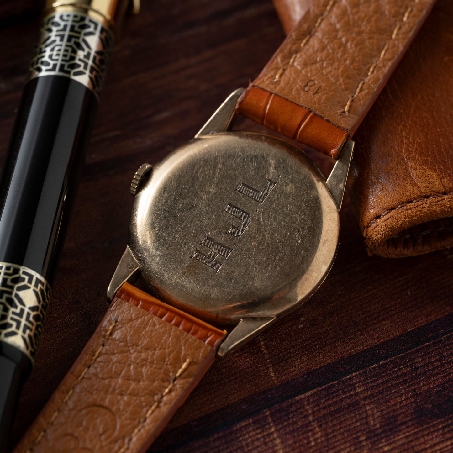 Movado Yellow Gold 'Calatrava'