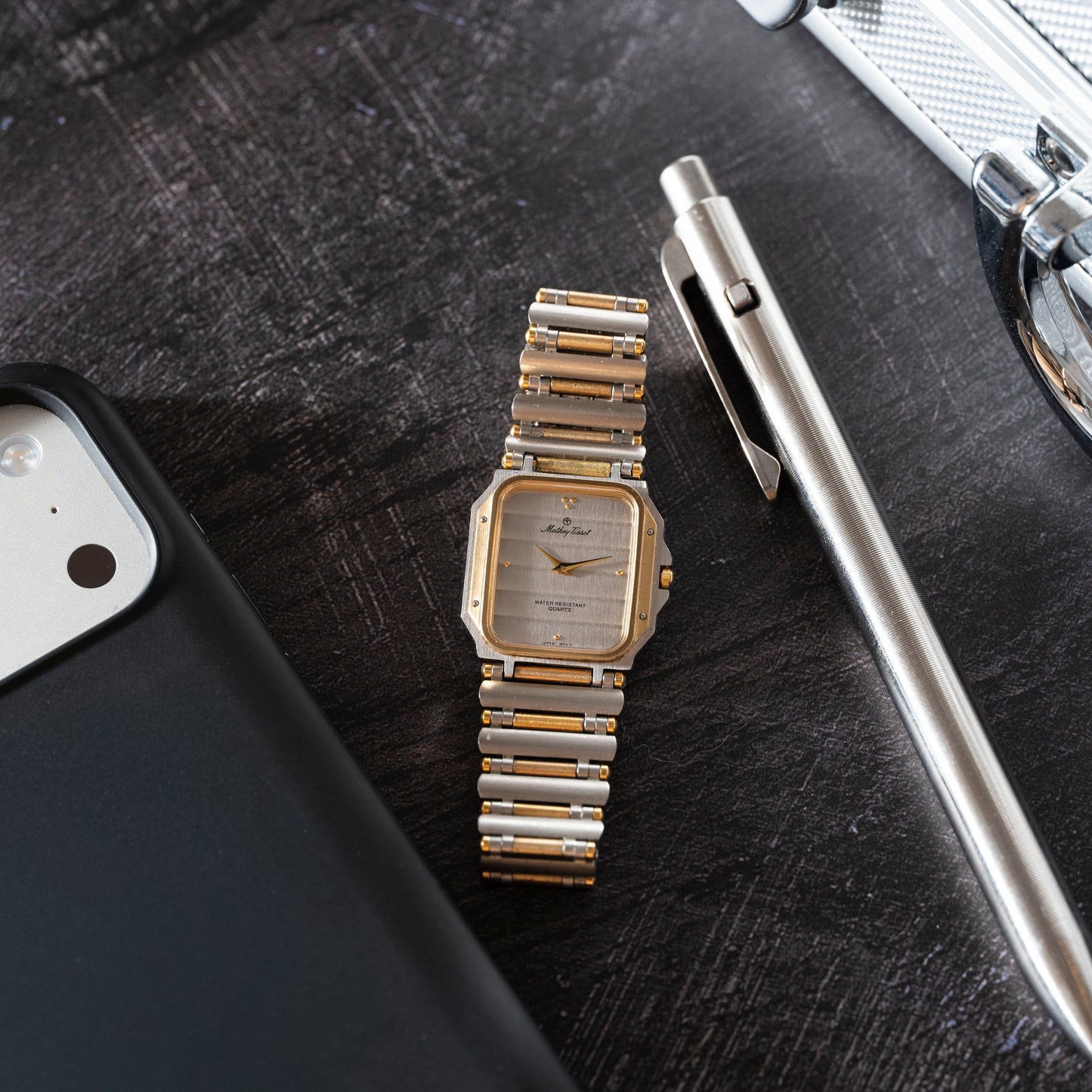 Mathey-Tissot Two-Tone Dress Watch