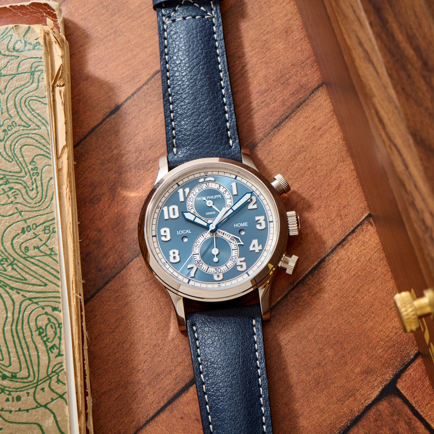 Patek Philippe Calatrava Pilot Travel Time Flyback Chronograph