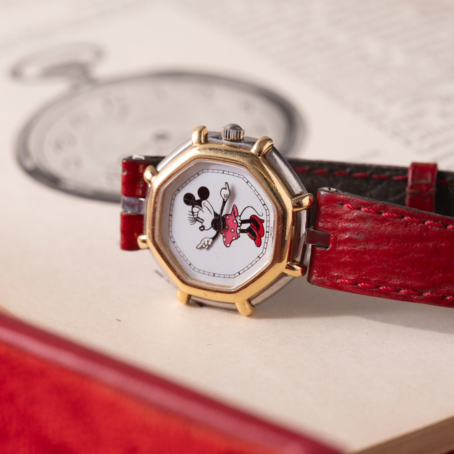 Gerald Genta Octagonal 'Minnie Mouse'