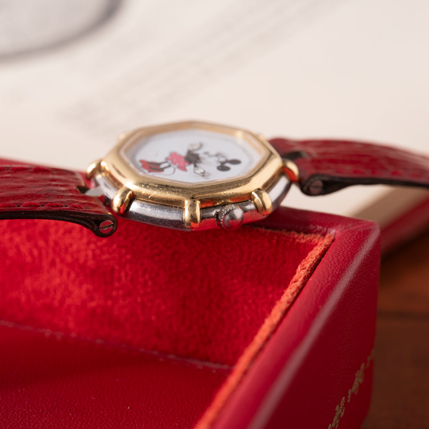 Gerald Genta Octagonal 'Minnie Mouse'