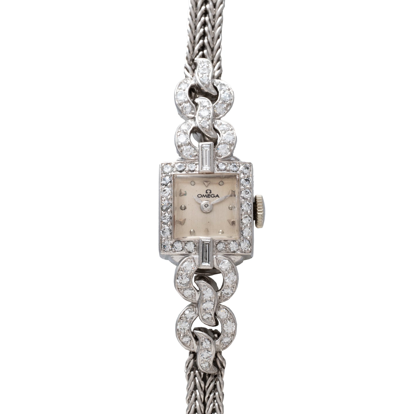 Omega Ladies' Cocktail Watch Platinum Diamonds