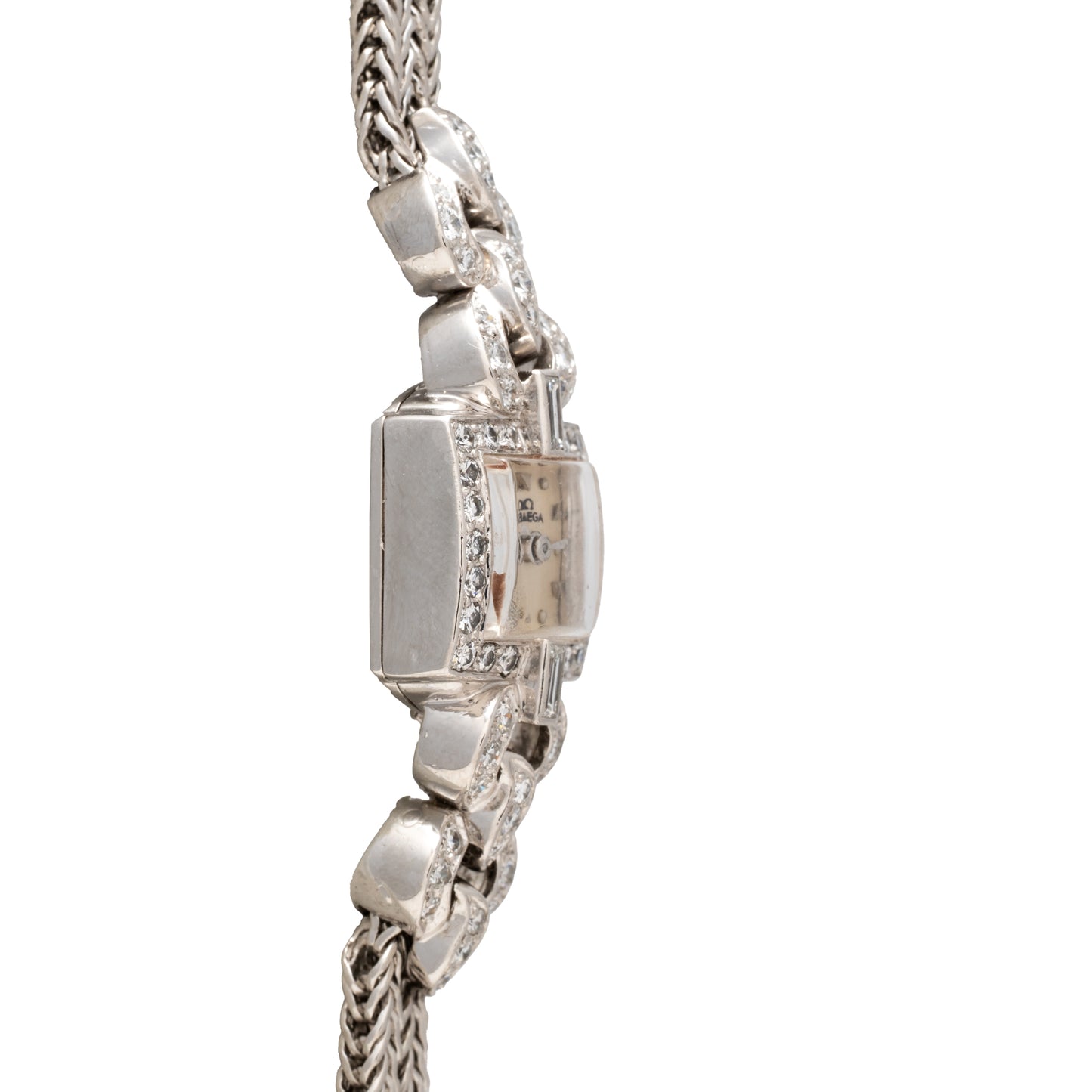 Omega Ladies' Cocktail Watch Platinum Diamonds