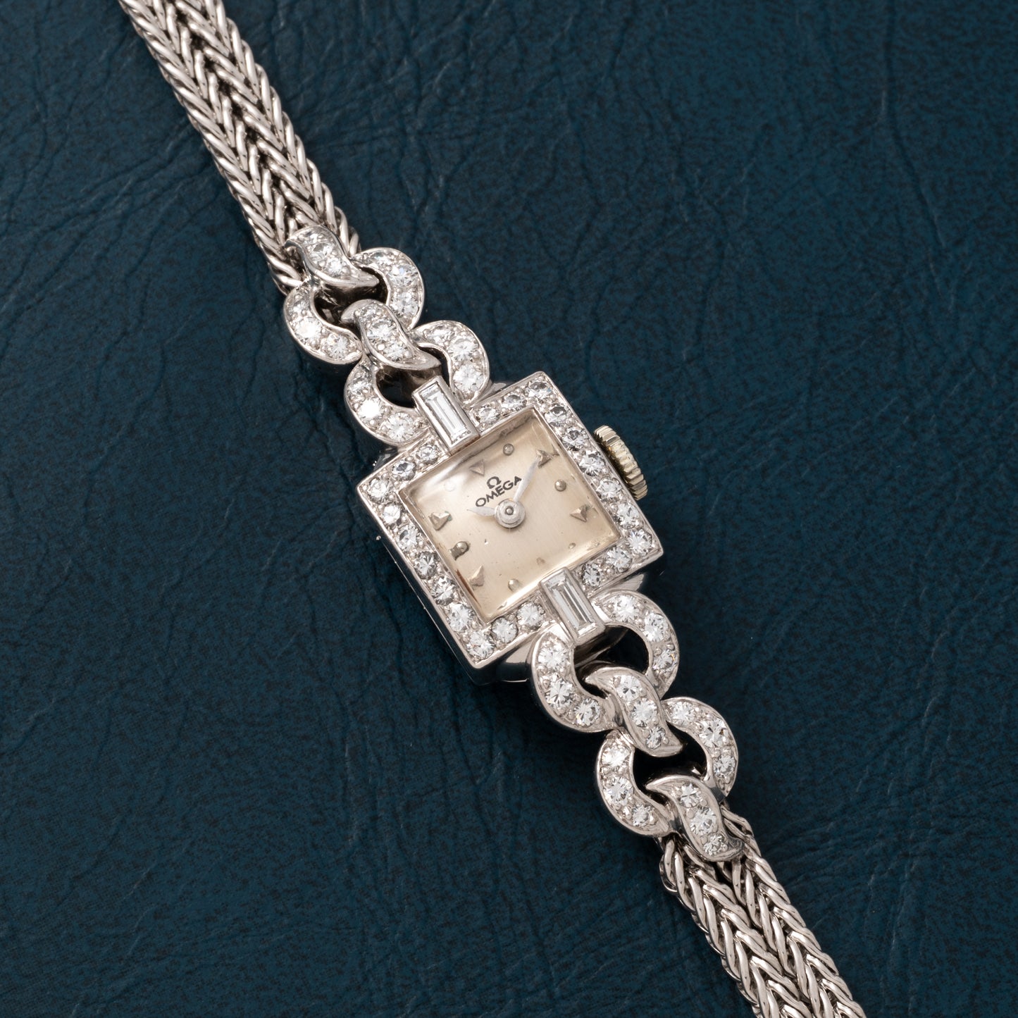 Omega Ladies' Cocktail Watch Platinum Diamonds