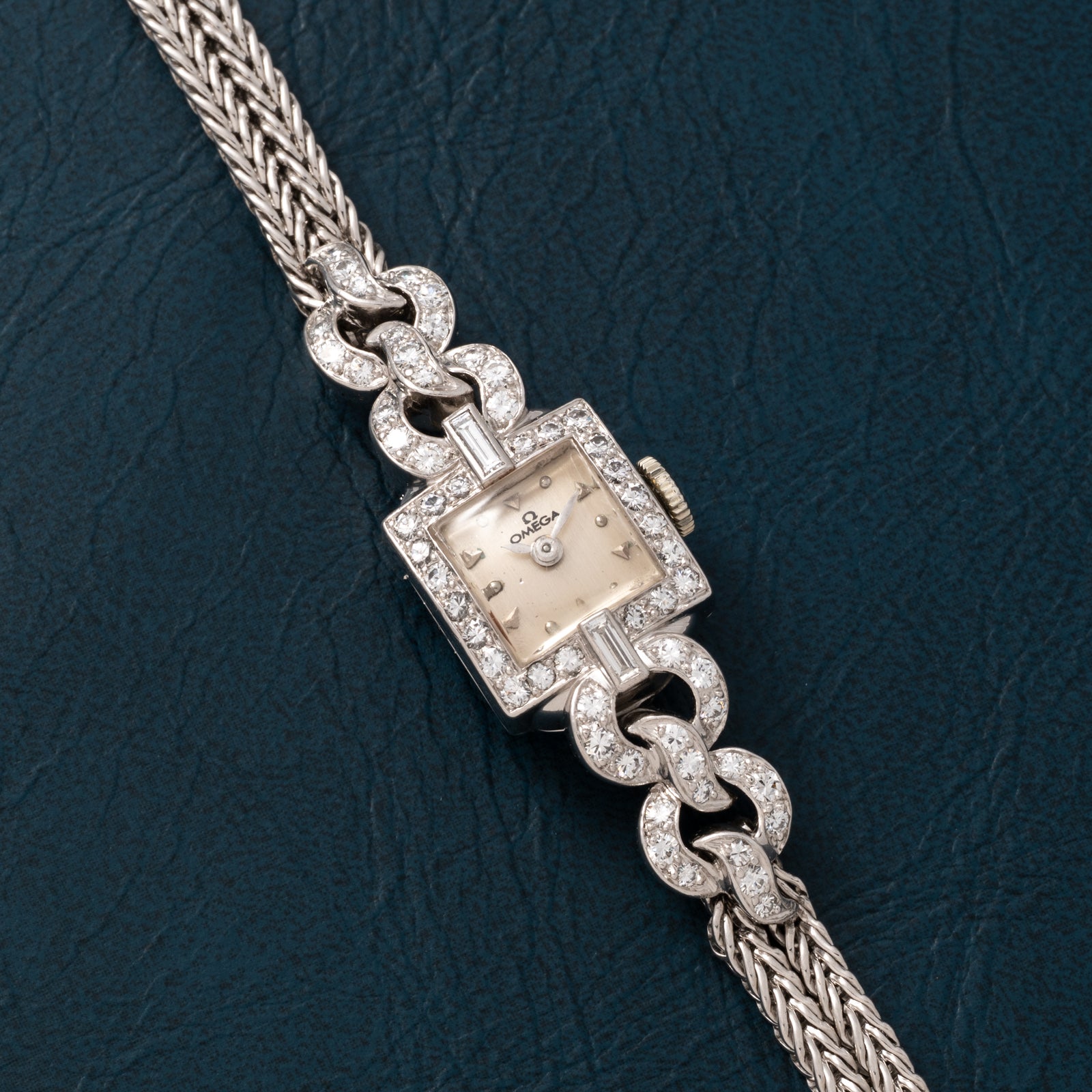 Omega Ladies' Cocktail Watch Platinum Diamonds