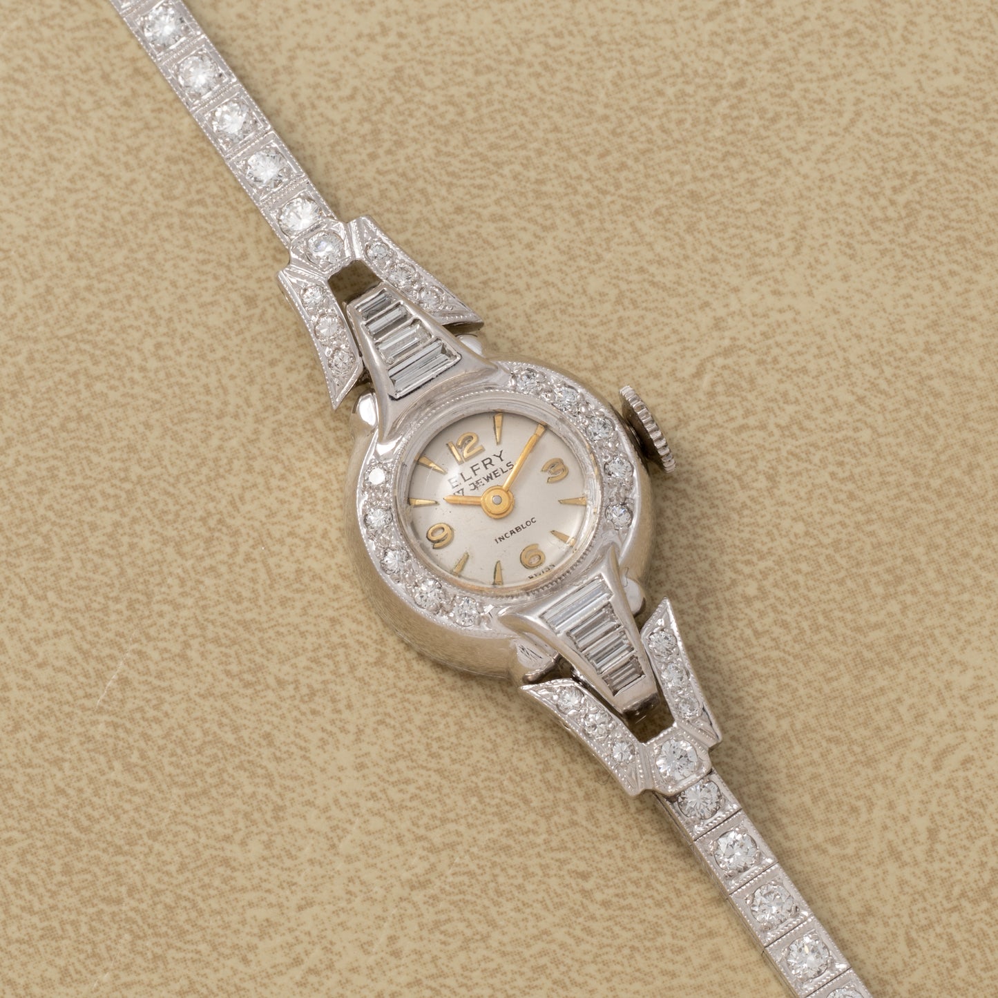 Elfry Ladies Diamond Cocktail Watch