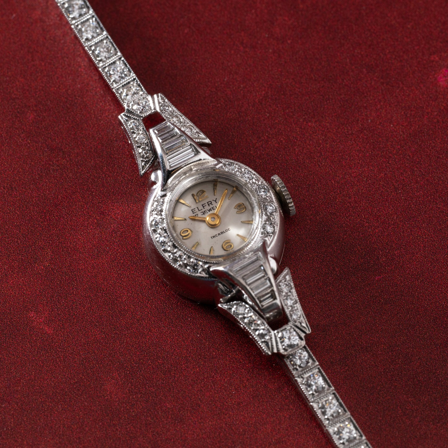 Elfry Ladies Diamond Cocktail Watch