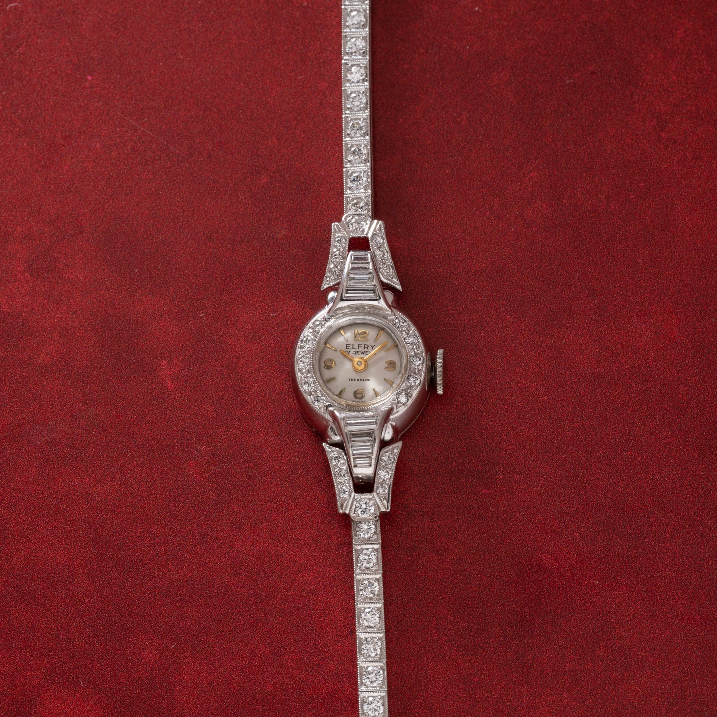 Elfry Ladies Diamond Cocktail Watch