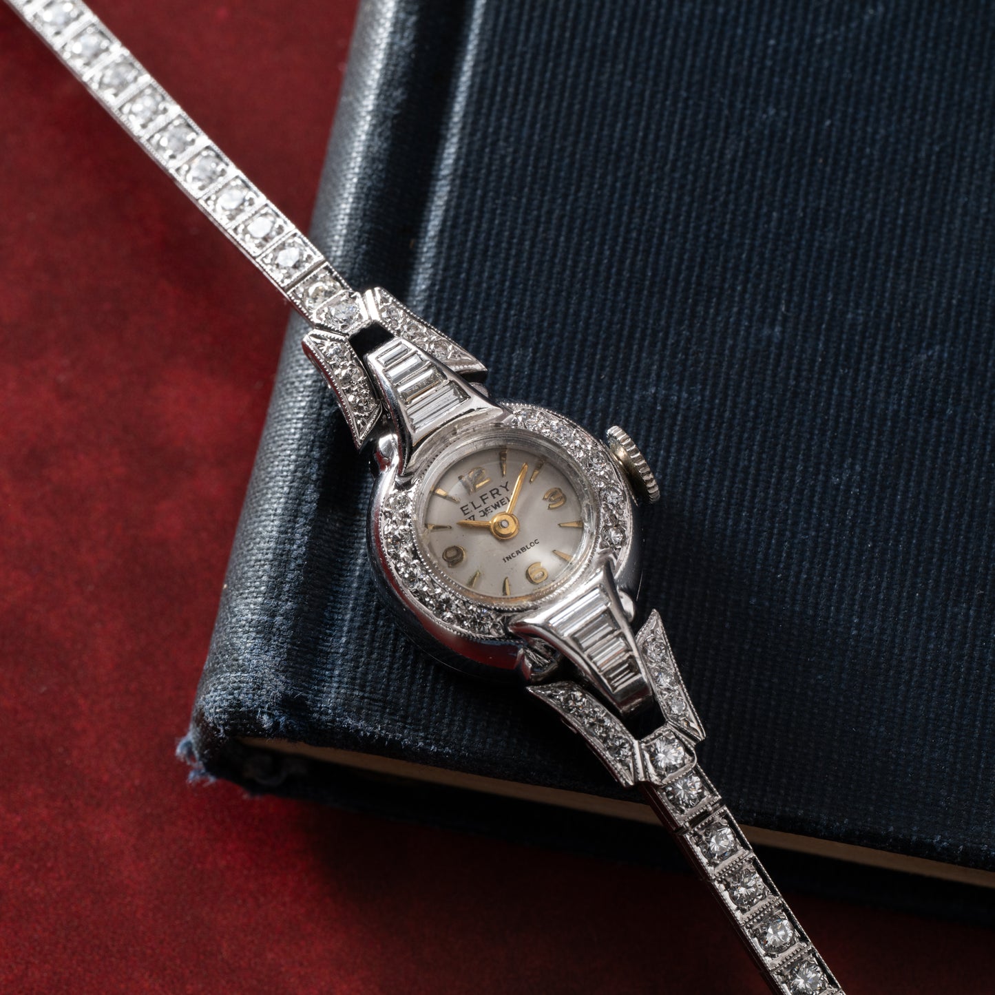 Elfry Ladies Diamond Cocktail Watch