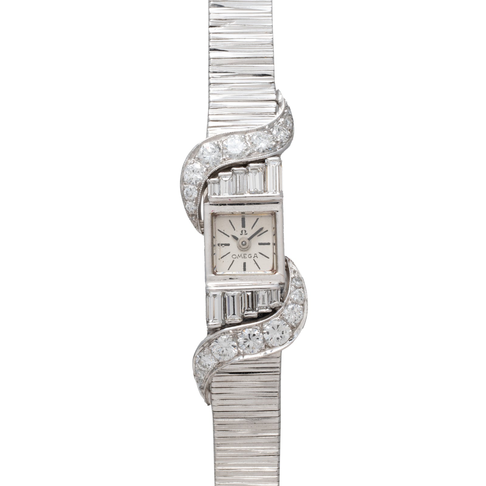 Omega Ladies Diamonds 'Bark' Cocktail Watch